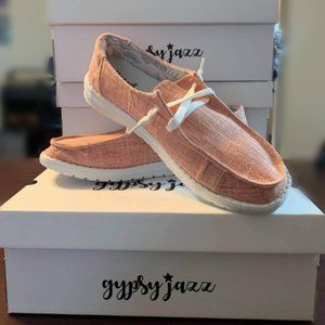 Gypsy Jazz Blush Holly Slip on Size 10Style Canvas Shoe